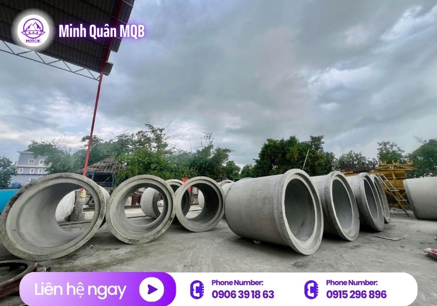 Cống đúc rung ép chịu lực