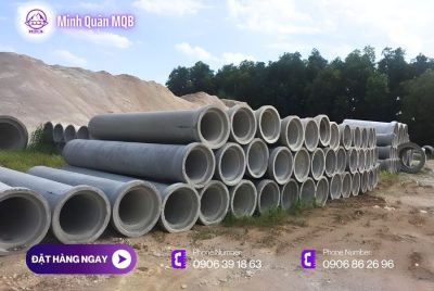 Cống ly tâm đúc sẵn dài 4m