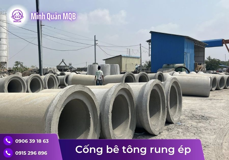 Cống rung ép D1000 chịu lực cho công trình giao thông Miền Nam 2 Cống rung ép D1000 chịu lực