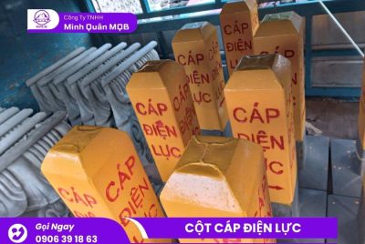 Cột bê tông cảnh báo cáp ngầm điện lực 7 Cột bê tông cảnh báo cáp ngầm giá rẻ