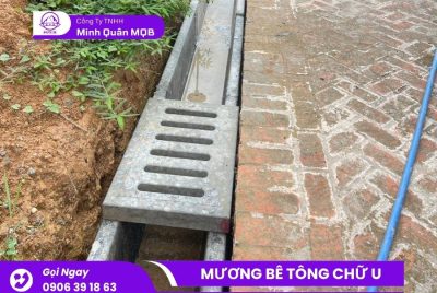 Máng thoát nước cỡ nhỏ