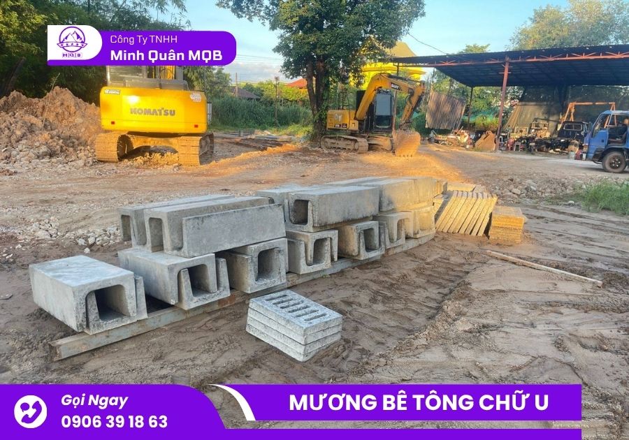 Máng thoát nước cỡ nhỏ tại Đồng Nai 4 Mương thoát nước đúc sẵn