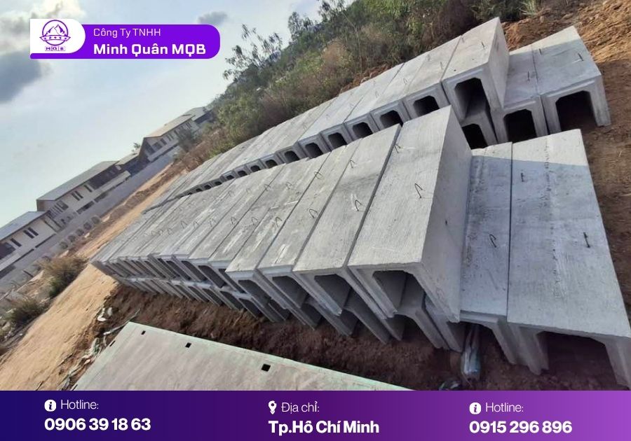 Rãnh chữ U đúc sẵn có cốt thép tại Tây Ninh 5 ranh chu u duc san tai tay ninh