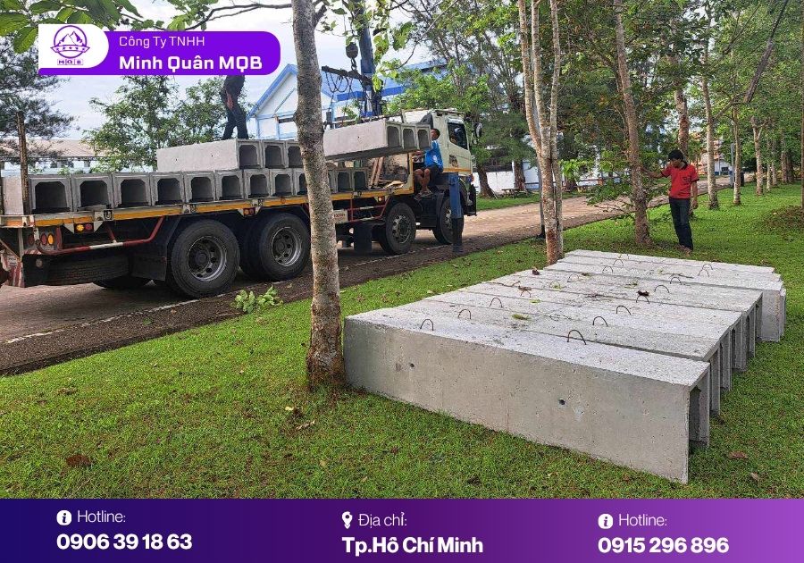 Rãnh chữ U đúc sẵn có cốt thép tại Tây Ninh 1 Rãnh chữ U đúc sẵn