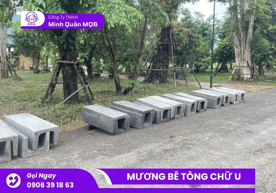 Rãnh thoát nước đúc sẵn cỡ nhỏ