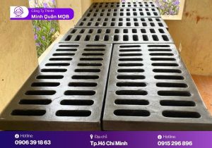 Tấm đan che mương có rãnh