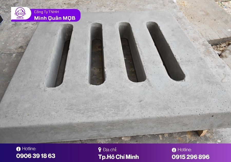 4 nguyên tắc khi chọn tấm đan che mương có rãnh 3 Tấm đan che mương có rãnh đúc sẵn