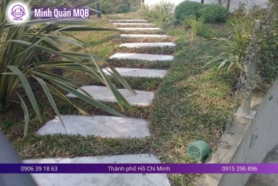 Tấm đan chữ nhật lát lối đi