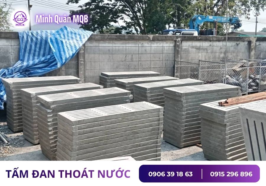 Tấm đan lót sàn cốt thép