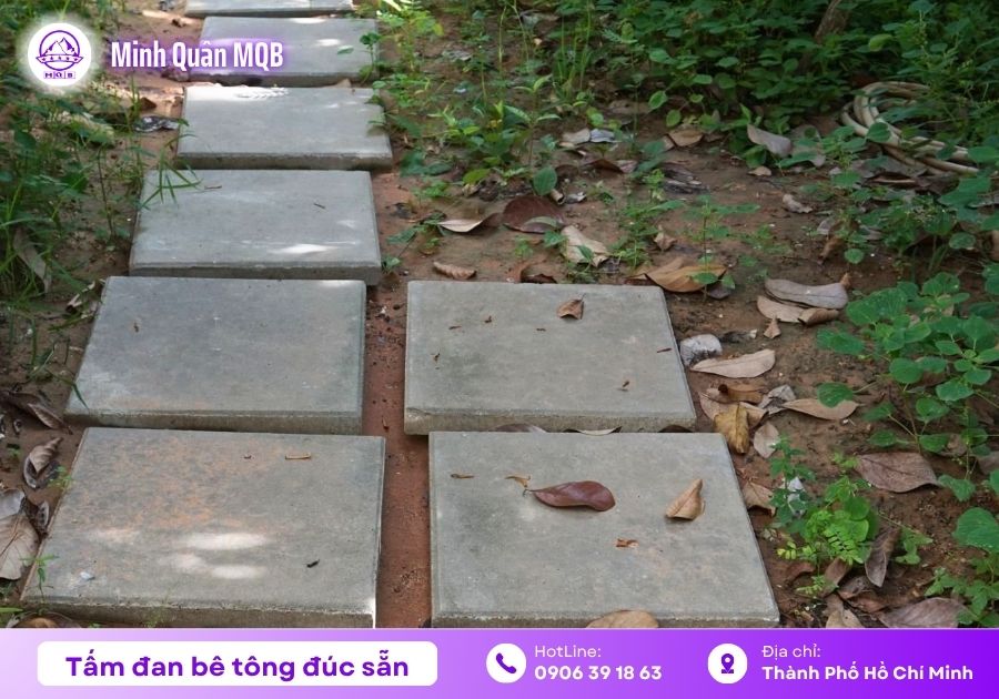 Tấm đan xi măng cốt thép đúc sẵn