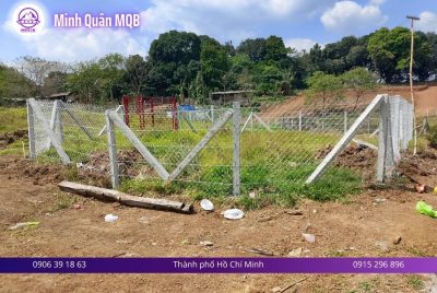 Trụ bê tông tại Tây Ninh