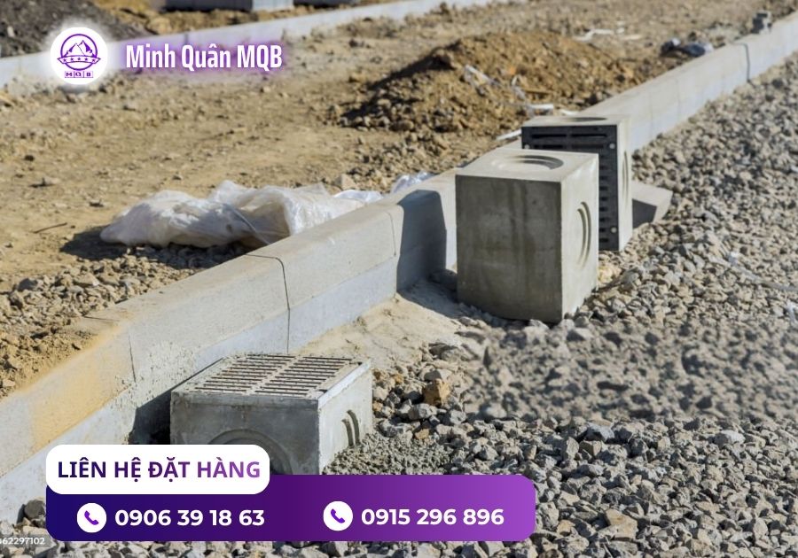 Bó vỉa đúc sẵn cho vỉa hè