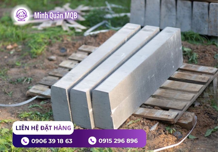 Bó vỉa đúc sẵn đứng