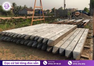 Cọc vuông chống sạt lở