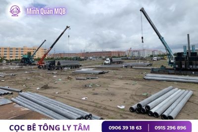 Cọc bê tông chống lún ly tâm