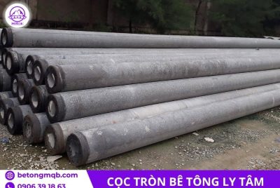 Cọc bê tông ly tâm D400