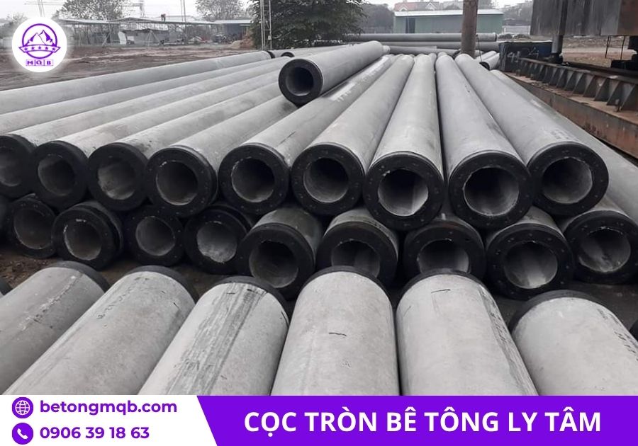 Cọc bê tông ly tâm D400 đúc sẵn