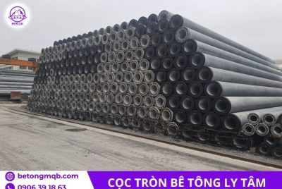 Cọc bê tông ly tâm D400 tại Miền Nam