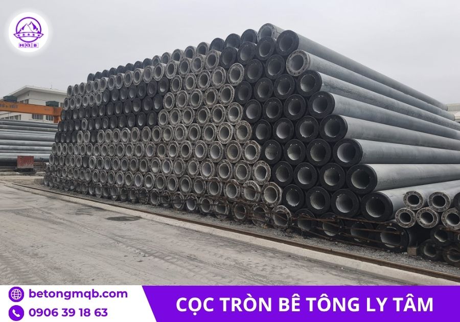 Cọc bê tông ly tâm D400 tại Miền Nam