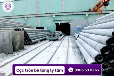 Cọc bê tông PC cao cấp