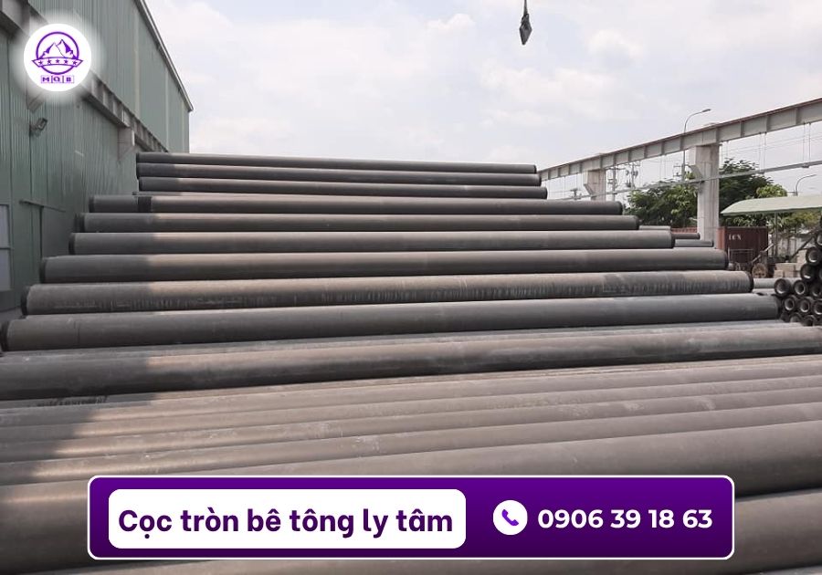 Cọc bê tông PC chóng lún