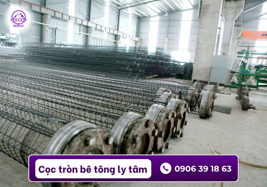 Cọc ly tâm D600 chống lún