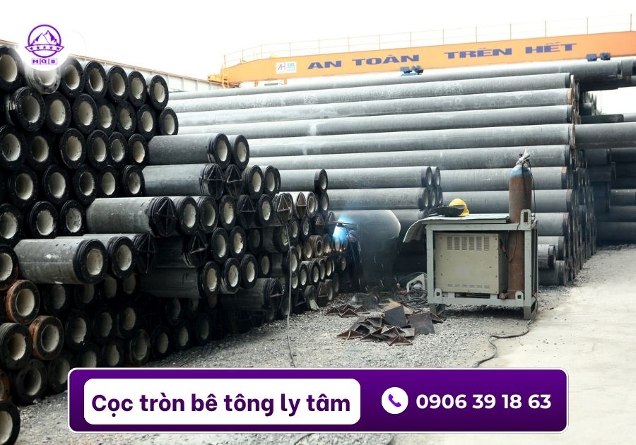 4 bước để chọn cọc tròn ly tâm chóng lún hiệu quả hơn 5 Cọc tròn ly tâm chóng lún đúc sẵn