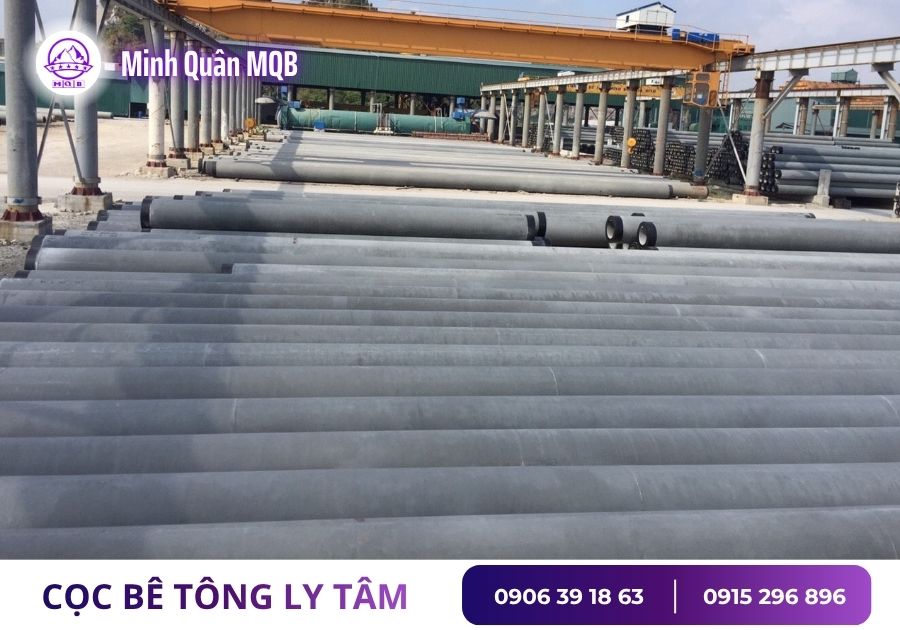Cọc tròn ly tâm đúc sẵn