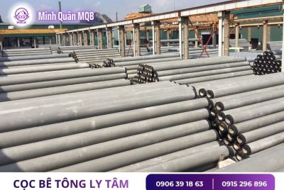 Cọc tròn ly tâm làm móng