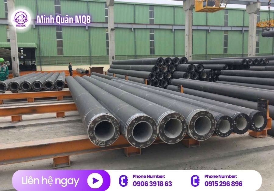 Cọc tròn ly tâm tại TPHCM đúc sẵn