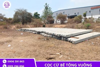 Cọc vuông bê tông cốt thép