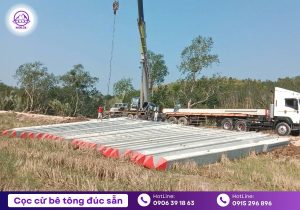 Cọc vuông bê tông dự ứng lực