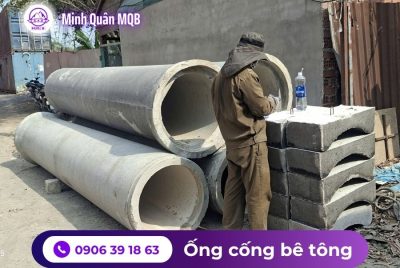 Cống BTCT ly tâm đúc sẵn dài 4m tại Đồng Tháp 9 cong btct ly tam dai 4m