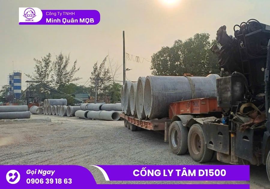Cống ly tâm D1500 chịu lực