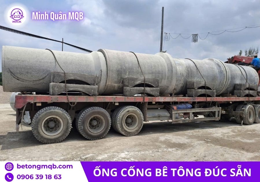 Cống ly tâm dài 3m cốt thép