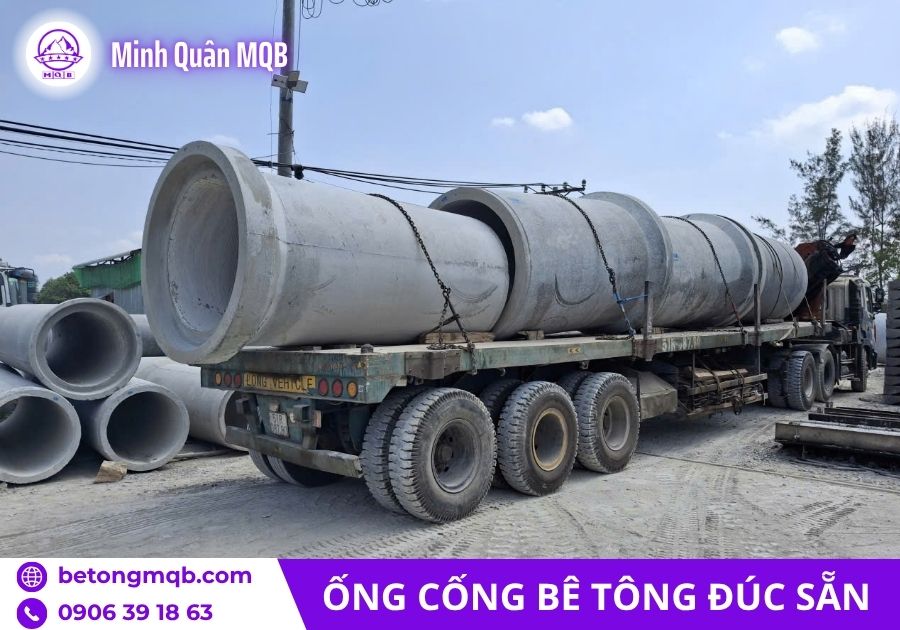 Cống ly tâm dài 3m đúc sẵn
