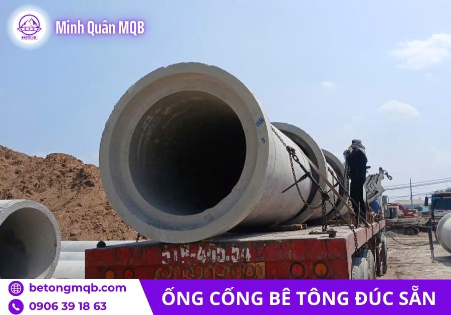 Cống ly tâm dài 3m thoát nước