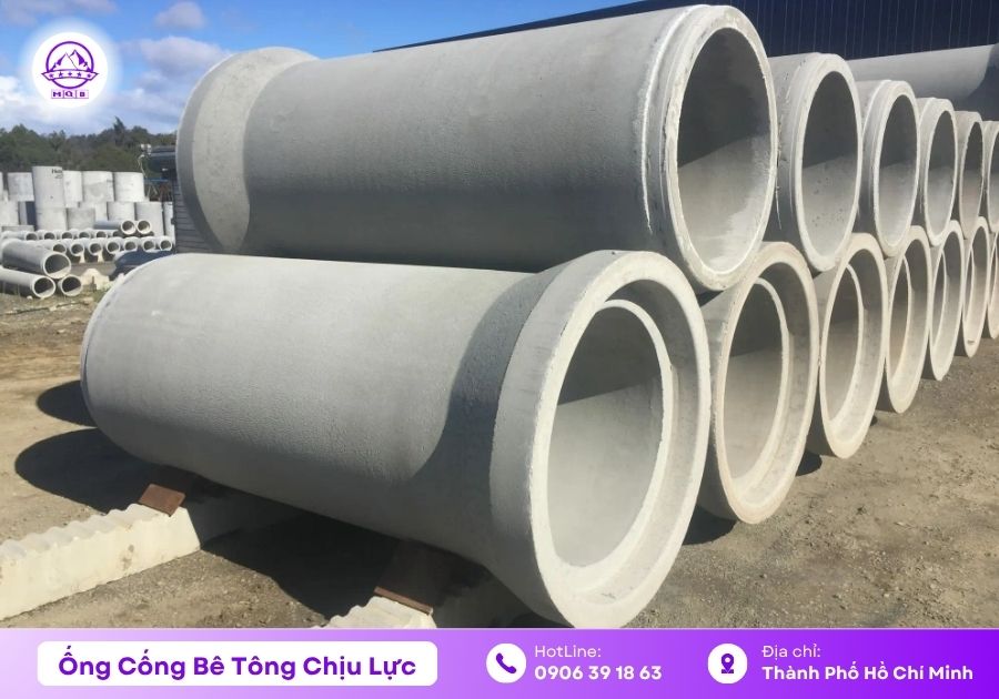 Cống ly tâm tại Cần Giờ đúc sẵn