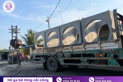 Hố ga bê tông hình vuông