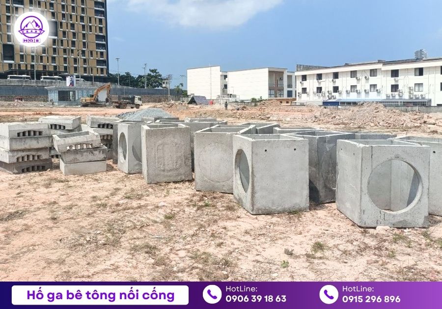 Hố ga bê tông hình vuông chịu lực