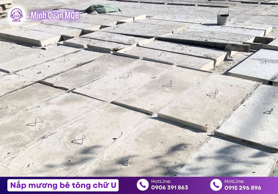 Nắp đậy mương chữ U chịu lực