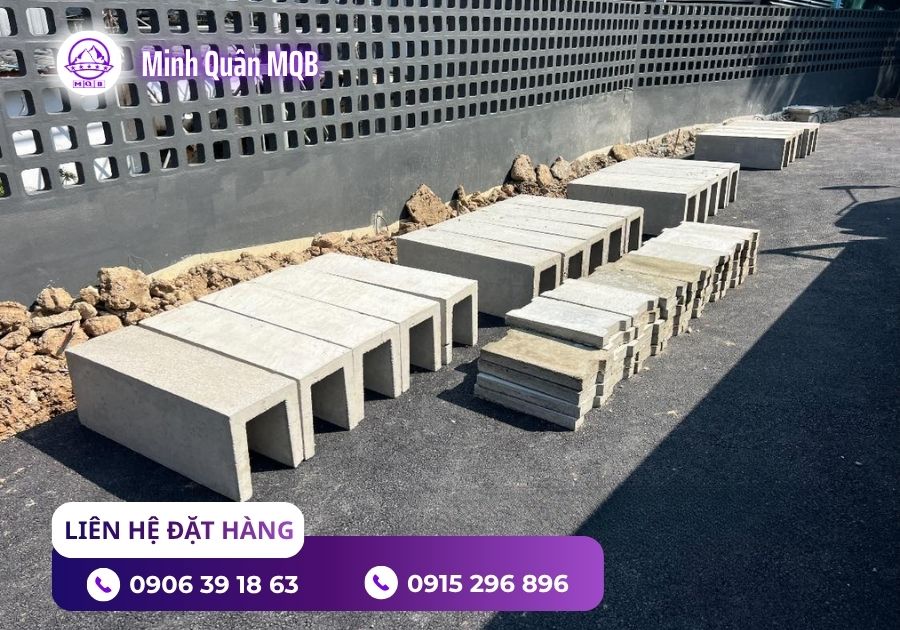 Rãnh chữ U thoát nước mưa chất lượng