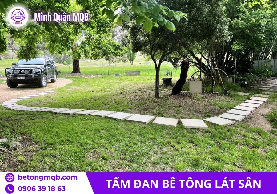 Tấm đan 600x1200x30mm đúc sẵn