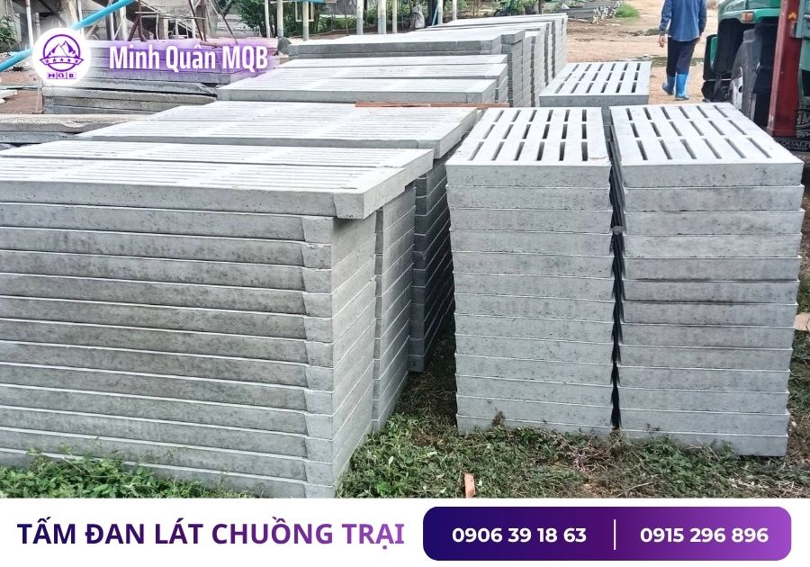 Tấm sàn bê tông có khe đúc sẵn