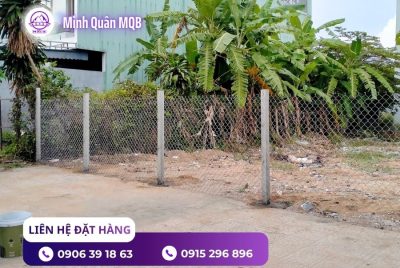 Trụ bê tông 90x90x2500mm làm hàng rào tại Miền Nam 7 Trụ bê tông 90x90x2500mm hàng mới