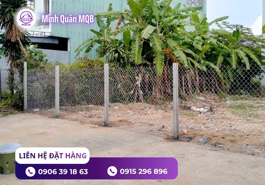 Trụ bê tông 90x90x2500mm hàng mới