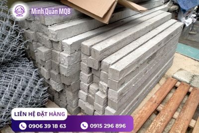 Trụ bê tông 90x90x2500mm làm hàng rào tại Miền Nam 6 Trụ bê tông 90x90x2500mm tại Miền Nam
