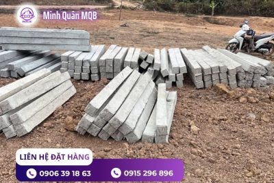 Trụ bê tông rào đất đúc sẵn
