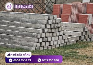 Trụ bê tông rào lưới