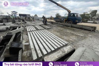 Trụ bê tông Vĩnh Long